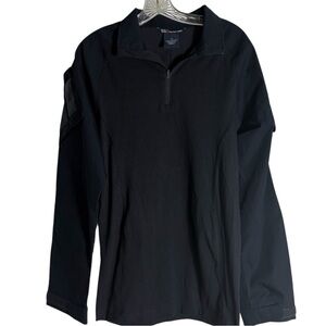 5.11 TACTICAL - -Lot of 4 -- Quarter-Zip Patch Ready Pullover Shirt in Black MED